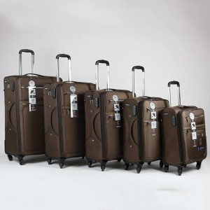 OMASKA Zestaw 5 sztuk zdejmowanych miękkich kółek hurtownia bagażu podróżnego
