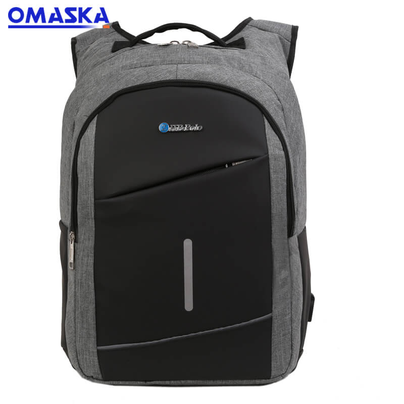Dostawa OEM Plecak turystyczny turystyczny - Targi Kantońskie OMASKA Wodoodporny męski plecak biznesowy USB na laptopa z nylonu - Omaska