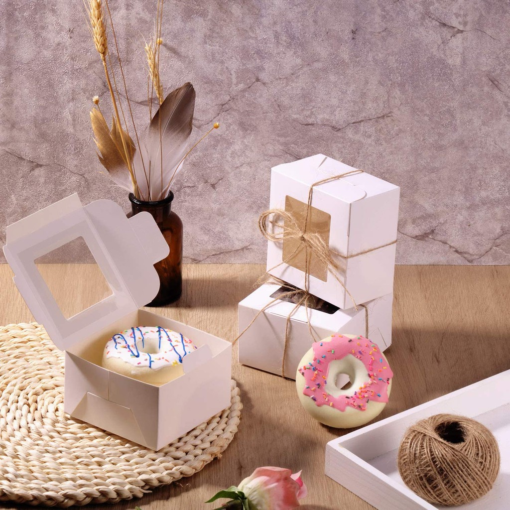 Кутии за бонбони за вкъщи Хартиени кутии с персонализиран печат Контейнер за храна Насипна кутия |Представено изображение на Tuobo