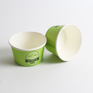 5 ऑउंस आइसक्रीम पेपर कप कस्टम मुद्रित कप |तुओबो