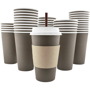 Декоративни хартиени чаши за кафе с персонализиран печат на едро |Туобо