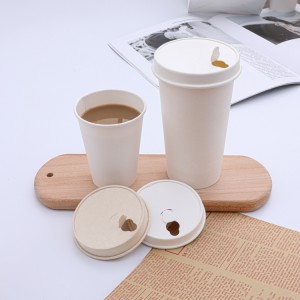 Էկո-բարեկամական թղթե սուրճի բաժակներ Պատվերով տպված կենսաքայքայվող բաժակներ |Tuobo