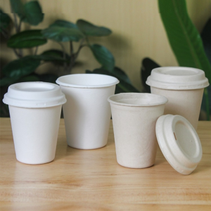 Хартиени чаши за кафе от PLA, отпечатани по поръчка, екологично чисти биоразградими чаши |Туобо