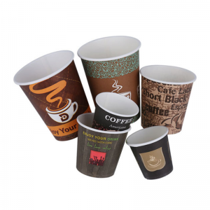 Personalizované papierové šálky na kávu Hrnčeky s potlačou na zákazku Hromadný veľkoobchod |Tuobo