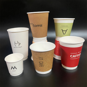 Takeaway Paper Coffee Cups Custom Printed Disposable Cups Wholesale | Tuobo