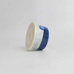 Papirne čaše za sladoled od 4 oz s poklopcima – tvornice po narudžbi |Tuobo