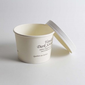 पर्यावरण-अनुकूल आइसक्रीम कप कस्टम मुद्रित पुनर्चक्रण योग्य |तुओबो