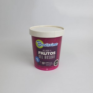 Paper Ice Cream Cups with Lids Wholesale |Tuobo