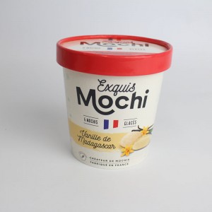 Хартиени чаши за сладолед с капаци по поръчка |Туобо