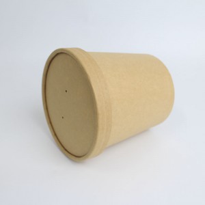 Brown Paper Ice Cream Cups Wholesale |Tuobo