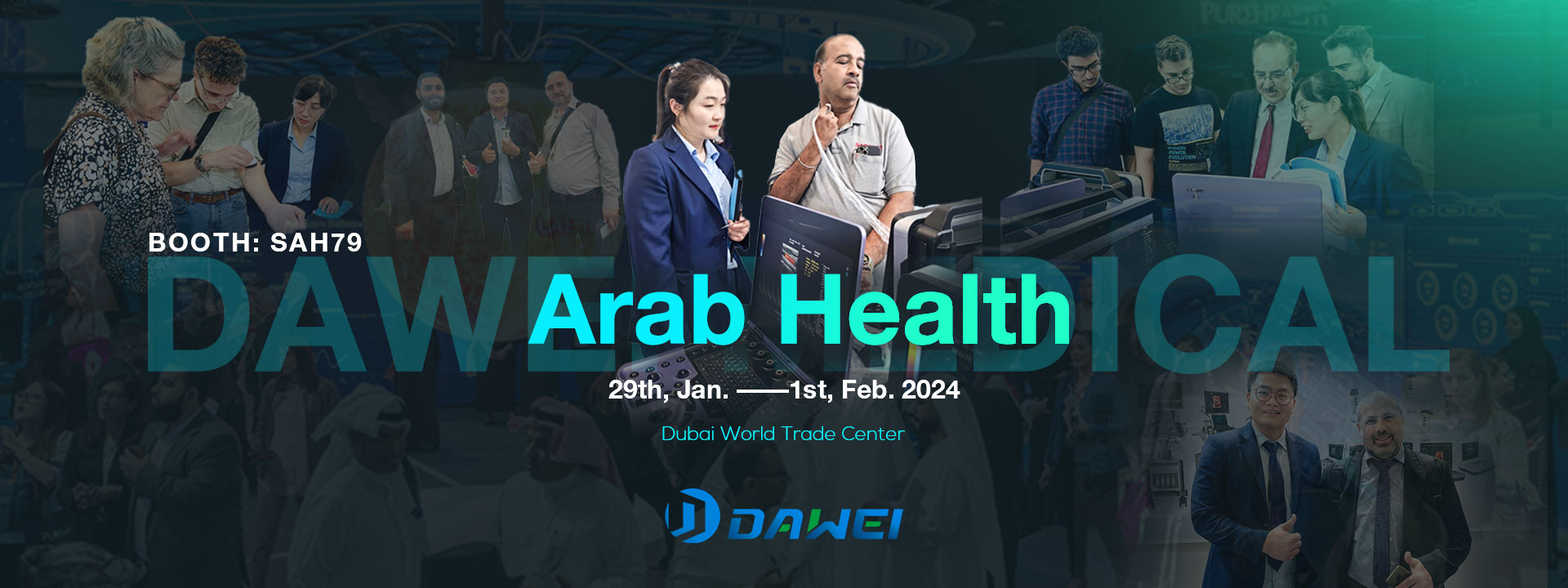 Dawei Medical debuts at Arab Health 2024