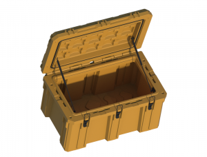 Rotational moulding mal robúste ark doaze foar outdoor toolkit opslach Supply Mooglikheid