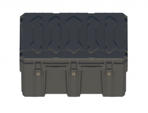 Caixa de ferramentas robusta de molde de moldagem rotacional para armazenamento de kit de ferramentas ao ar livre Capacidade de fornecimento