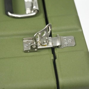 Klein rotomvorm-aanpassing robuuste boks met pasgemaakte skuim vir gereedskapstel