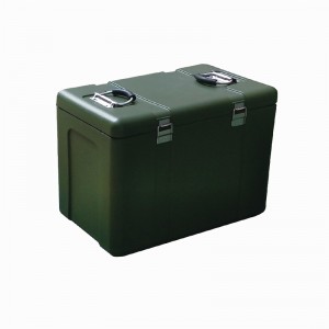 YT463546 頑丈なボックス、2 ハンドル ツール ボックス、ミドル ボックス、アウトドア ボックス、防塵防水、UV 保護