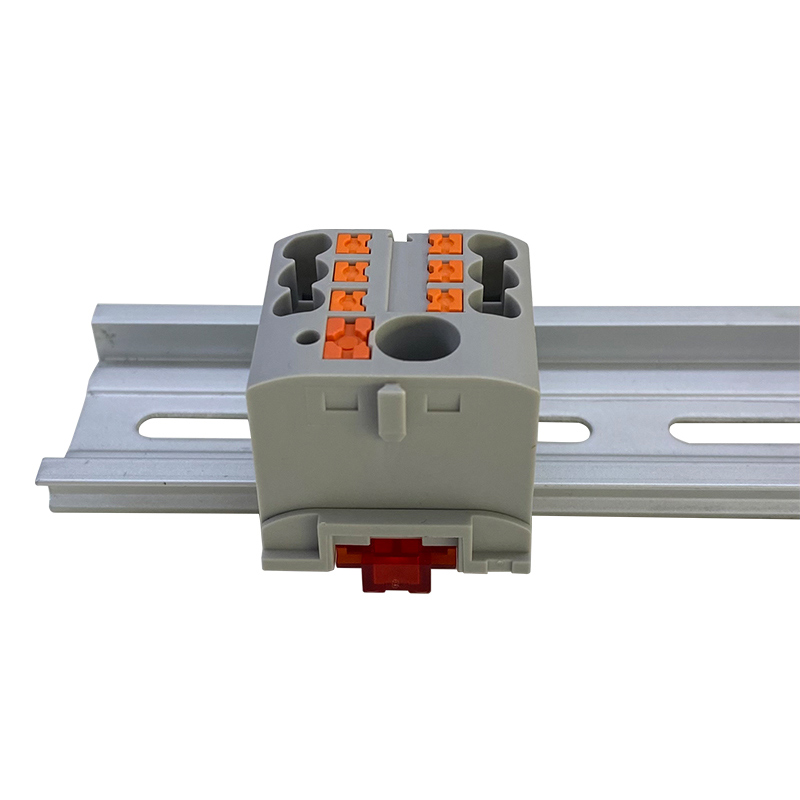 JUT15-6-2.5P-serien (Plug-in Distribution Terminal Blocks Din Rail Plug PTFIX Terminal Block)