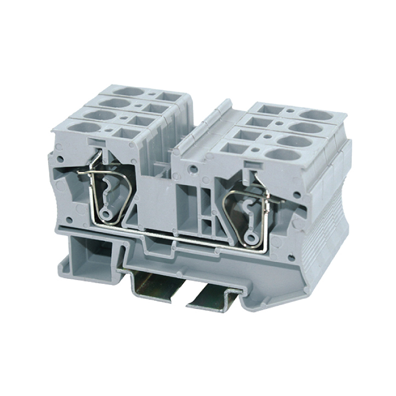 JUT3-6 serie (Spring lead throung-type landing Din rail connector Terminal Block Cable)