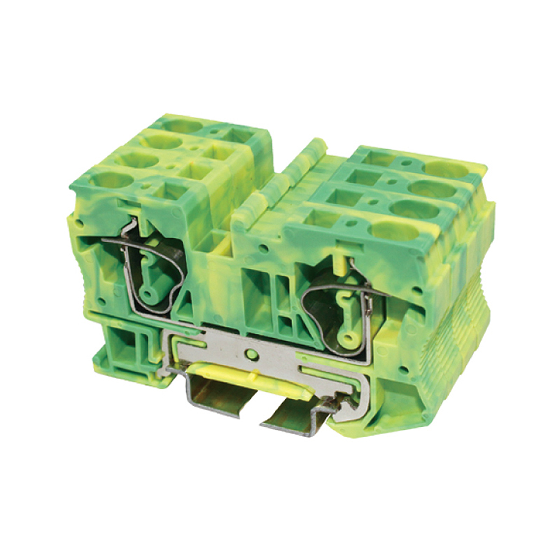 JUT3-6 serie (Spring lead throung-type landing Din rail connector Terminal Block Cable)