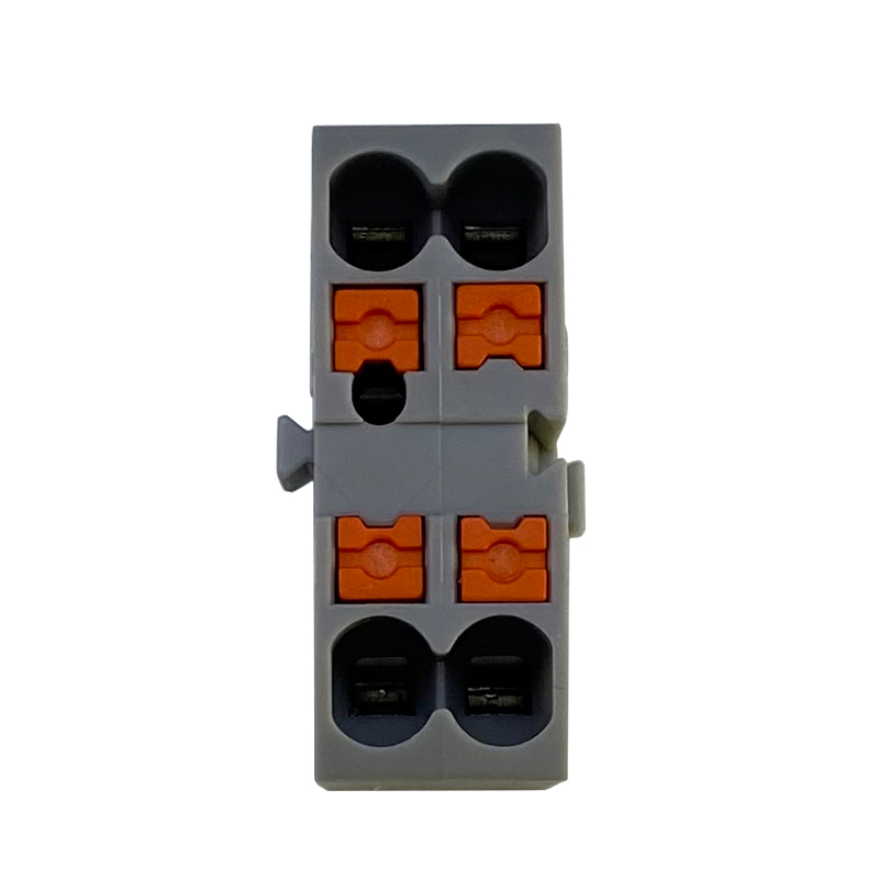 JUT15-4X2.5 (Electrical Industrial Din Rail Mount Spring Spring-cage Connection)