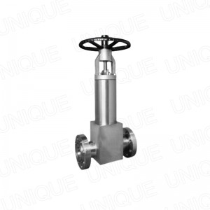 Stainless Steel Forged Steel Pressure Seal Bonnet Bellow Gate Valve