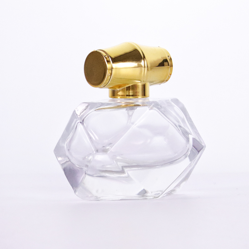 Luxury designer perfume glass bottle