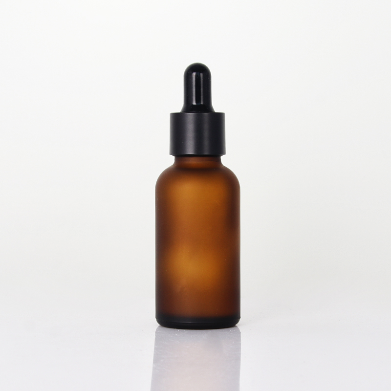 Amber Serum Glass Dropper Bottle