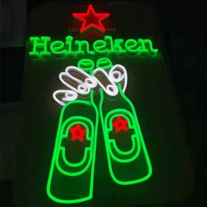Beer Heineken custom led neon 3