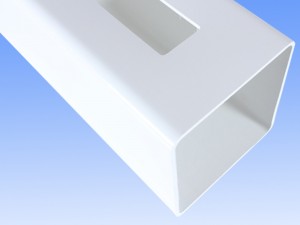 Profilu di recinzione in PVC