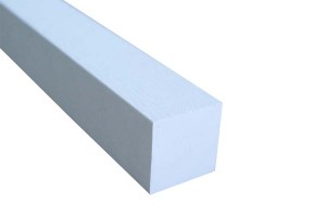 1-1/2"x1-1/2" solukkoinen PVC-vinyylipiketti