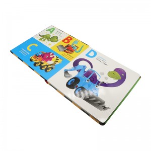 Pasgemaakte vervaardiger persoonlike hardeband kinderboek druk