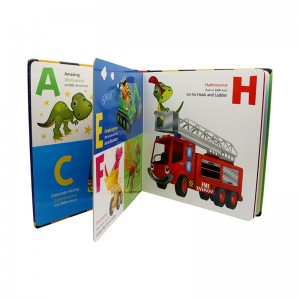 Printim i personalizuar i librave për fëmijë me kopertinë të fortë të prodhuesit me porosi