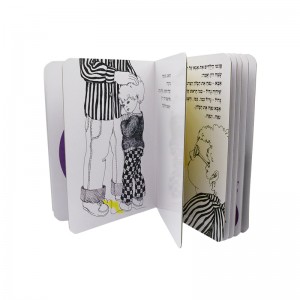 Үйлдвэрийн захиалгат хүүхдийн самбар ном хэвлэл хэвлэх үйлчилгээ Хүүхдийн картон өргөх хавтас ном