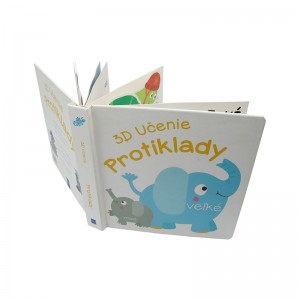 Pasgemaakte pop-up uitstaande gehalte goeie prys hardeband kinderboek druk dienste