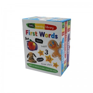 کتابهای آموزشی اولیه کودکان سفارشی کارخانه چاپ کتاب فلپ تخته کودکان