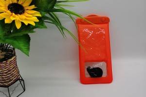 Vodeodolná taška v oranžovej farbe