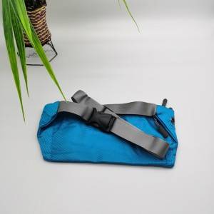 geanta de talie de culoare albastra