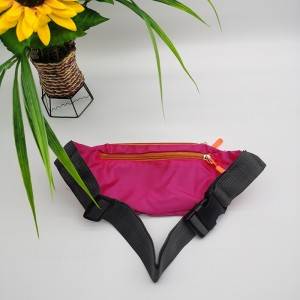 borsa di cintura in culore rosa