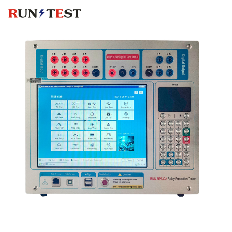 Three Phase Protection Relay Test Secondary Current Injection Relay Protective Tester