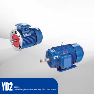 YD2 श्रृंखला पोल-चेंजिंग मल्टी-स्पीड एसिंक्रोनस मोटर