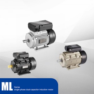 ML Series guda-lokaci dual-capacitor induction motor
