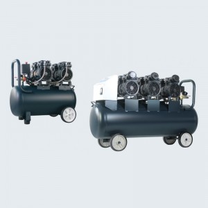 750W Tyst oljefri luftkompressor