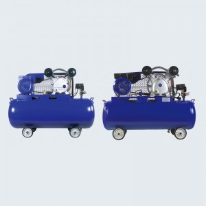 Compresor de aire de correa compresor rotativo de aceite lubricado