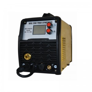 MIG-200 LCD Norma Pakado CO2/Miksa Gaso-Veldilo