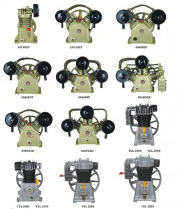 air compressor pump head piston compressor na may oil pump