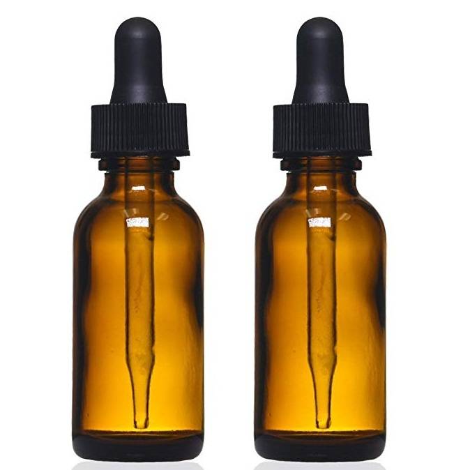 2oz Amber Glass Bottles with Eye Droppers For Essential Oils Colognes Perfumes