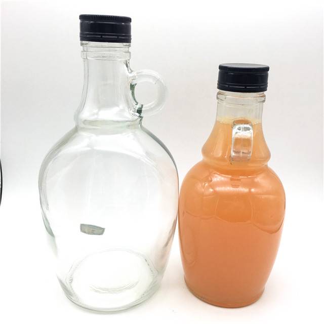Factory Free sample Cold Pressed Juice Glass Bottle - 500ml 1000ml wholesale cheap empty california red wine glass bottle with handle – Wan Xuan