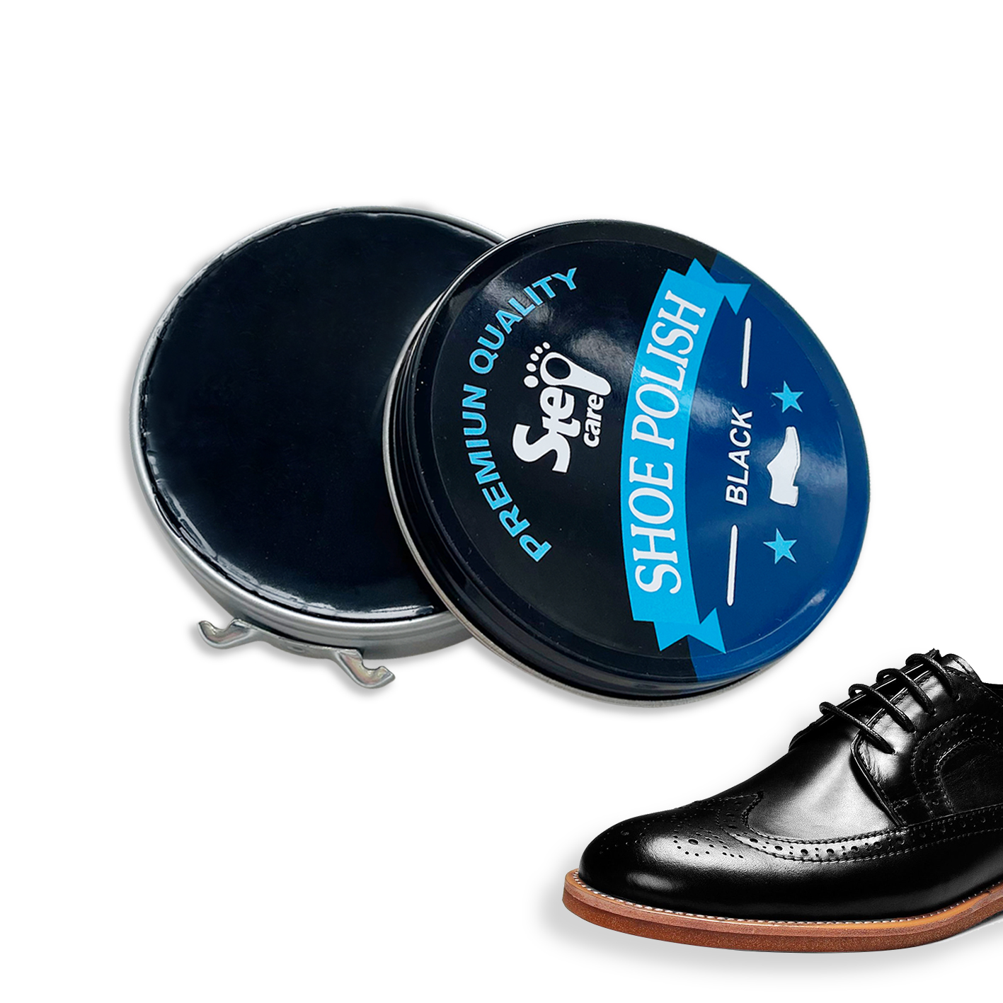 Quick Shoe Shine for leather shoes, best way to shine shoes