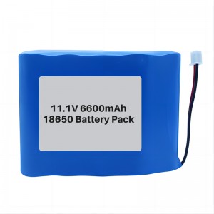 11,1V 6600mAh 18650 lithiová baterie pro lékařské přístroje