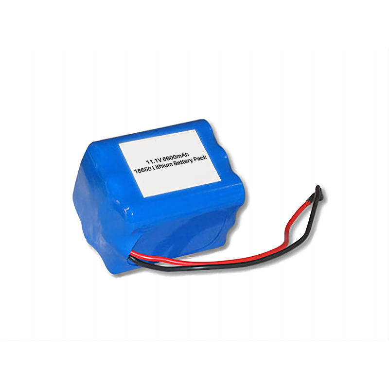 11,1V 6600mAh Lithium-batteripakke til LED-lys