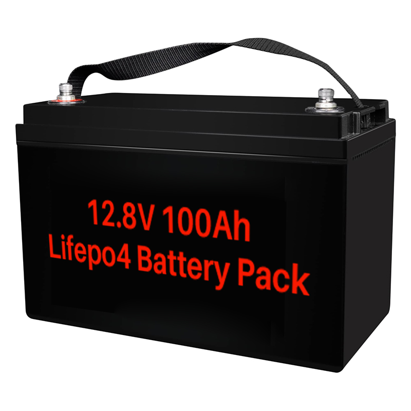 12,8V 100Ah Lifepo4-akkupaketti aurinkoenergialle